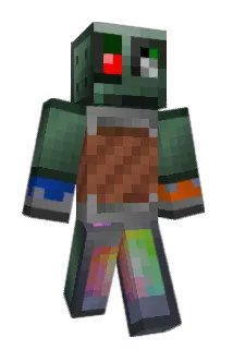 Elothz Minecraft avatar full body