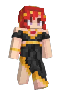 Elovira Minecraft avatar full body