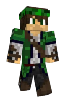 Elvalre Minecraft avatar full body
