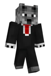 ElvenWolfe Minecraft avatar full body