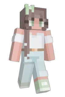Em16005 Minecraft avatar full body