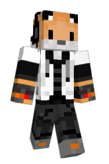 EmberFox_ Minecraft avatar full body
