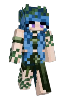 Emeraie Minecraft avatar full body
