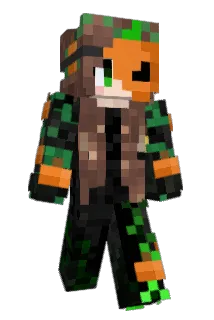 EmeraldAxolotl1 Minecraft avatar full body
