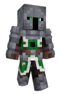 EmeraldCrusader_ Minecraft avatar full body