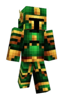 EmeraldMineKart Minecraft avatar full body