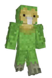 EmeraldPerson Minecraft avatar full body