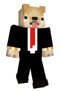 Emerdog Minecraft avatar full body