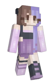 Emfluff Minecraft avatar full body