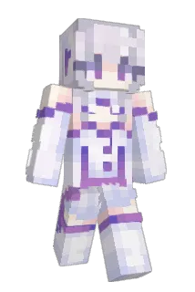 EmiliaSama Minecraft avatar full body