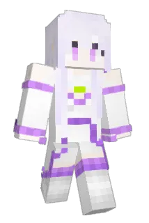 Emilia_Creeper Minecraft avatar full body