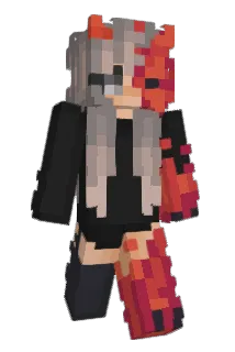 Emma_Gamora Minecraft avatar full body