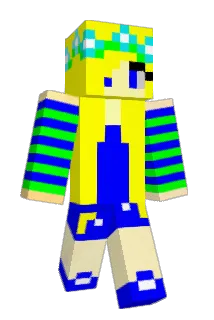 EmmiScar Minecraft avatar full body