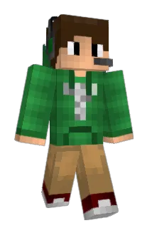 EmoBeemo Minecraft avatar full body