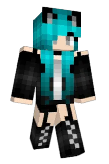 EmoGamerGirl Minecraft avatar full body