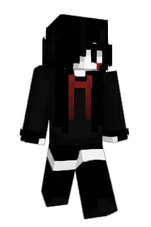 EmoGirlThighJob Minecraft avatar full body