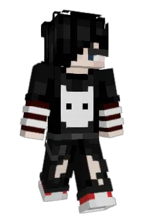EmoGrinch Minecraft avatar full body