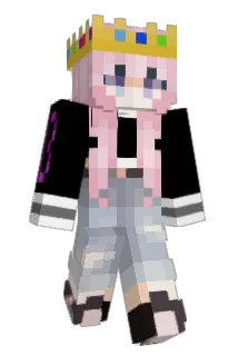 EmojiHeartFace Minecraft avatar full body