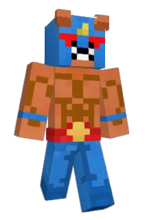 Empachado Minecraft avatar full body