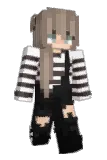 Empathische Minecraft avatar full body
