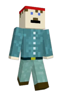 EmptyBeanHead Minecraft avatar full body