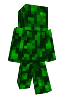 Enablied Minecraft avatar full body