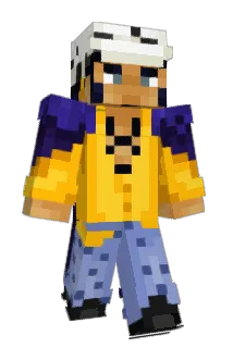 Enberman Minecraft avatar full body