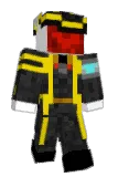 Enblazed Minecraft avatar full body