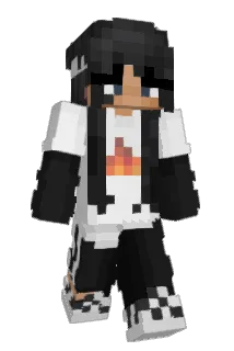Encrpyted Minecraft avatar full body