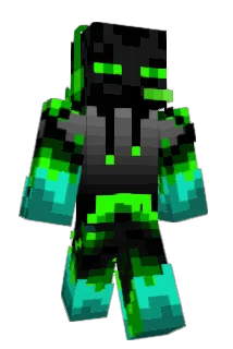 EnderGecko Minecraft avatar full body