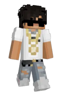 EnderManAK Minecraft avatar full body