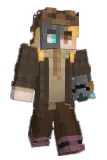 EnderTuki Minecraft avatar full body