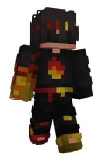 Enderblaze696 Minecraft avatar full body