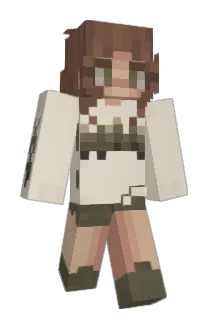 Enderclaire Minecraft avatar full body