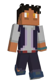Enderdeman Minecraft avatar full body