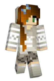 Enderuff Minecraft avatar full body