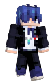 Enderzio Minecraft avatar full body