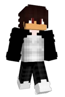 EndroEmo Minecraft avatar full body