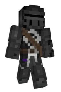 Endstext Minecraft avatar full body