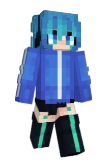 Ene Minecraft avatar full body