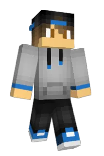 EnergizeX Minecraft avatar full body