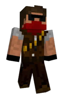 Enervater Minecraft avatar full body