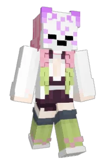 EniloFox Minecraft avatar full body