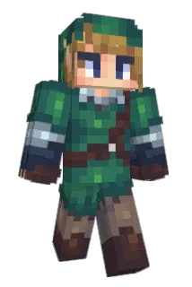 Enlim Minecraft avatar full body