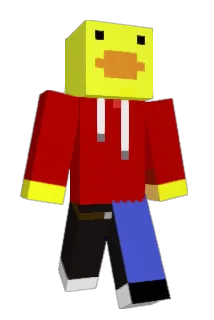 Entenator Minecraft avatar full body