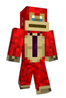 EpicRedMonkey Minecraft avatar full body