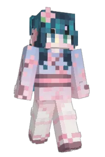 Erdbeersushi Minecraft avatar full body