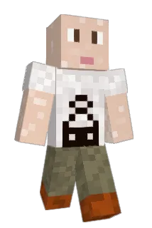 Erpunitore Minecraft avatar full body