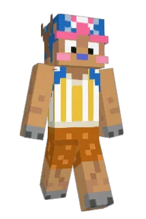 Erzachan Minecraft avatar full body