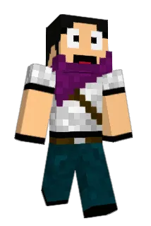 Erzates Minecraft avatar full body
